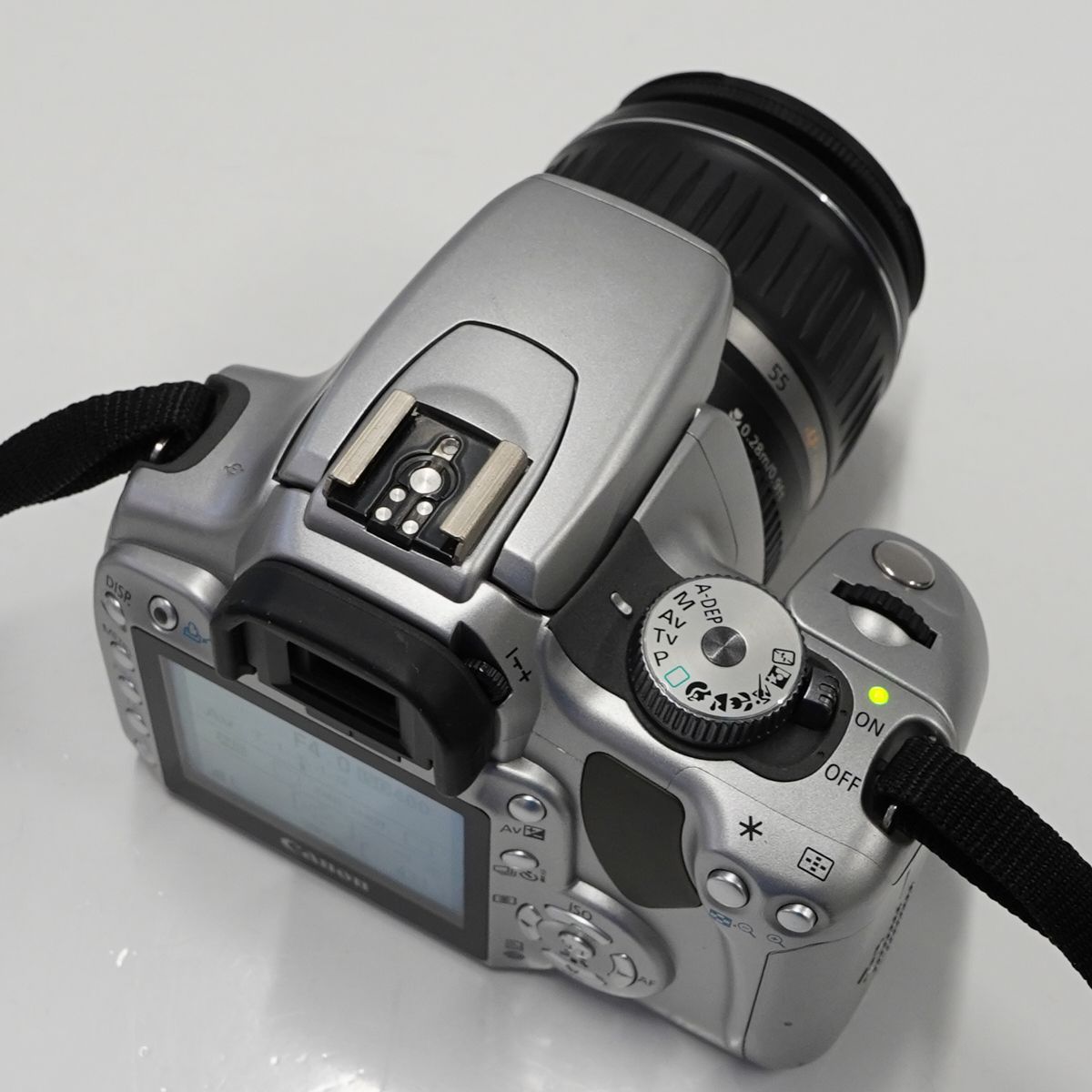 Canon EOS Kiss Digital X + EF-S18-55mm F3.5-5.6 USM USED美品 レンズキット APS-C  デジタル一眼レフ 完動品 中古 CP2102