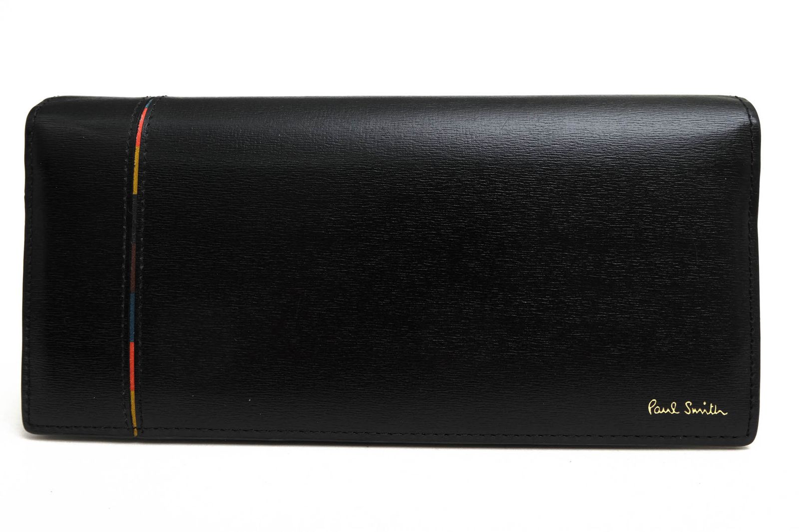 美品Paul Paul Smith ポールスミス 二つ折り長財布 ブラック Smith