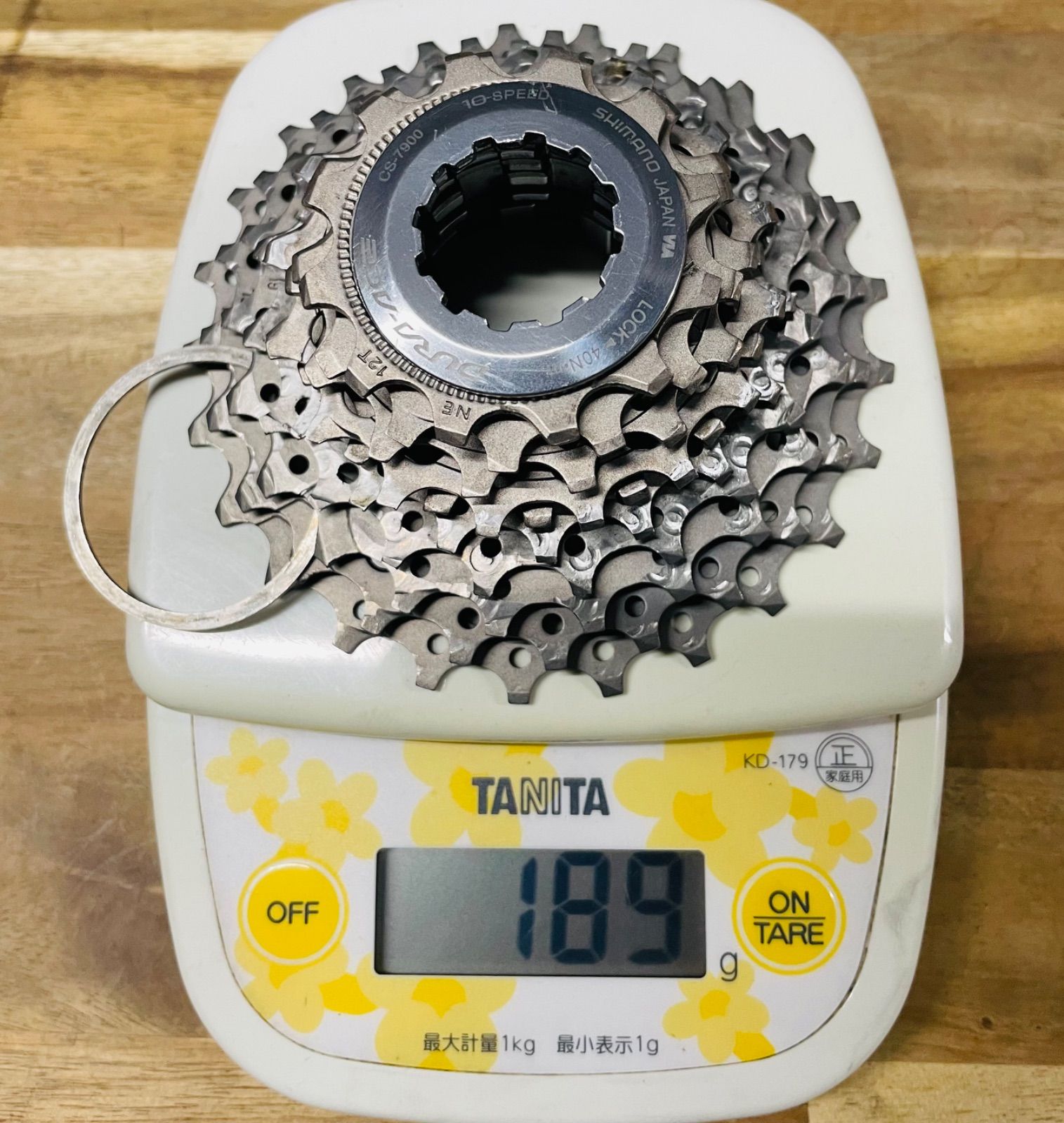 デュラエース CS-7900 12-25T 10S DURA-ACE カセット スプロケット SHIMANO 1mmスペーサー付 シマノ10速 超軽量  チタン 洗浄済 - メルカリ