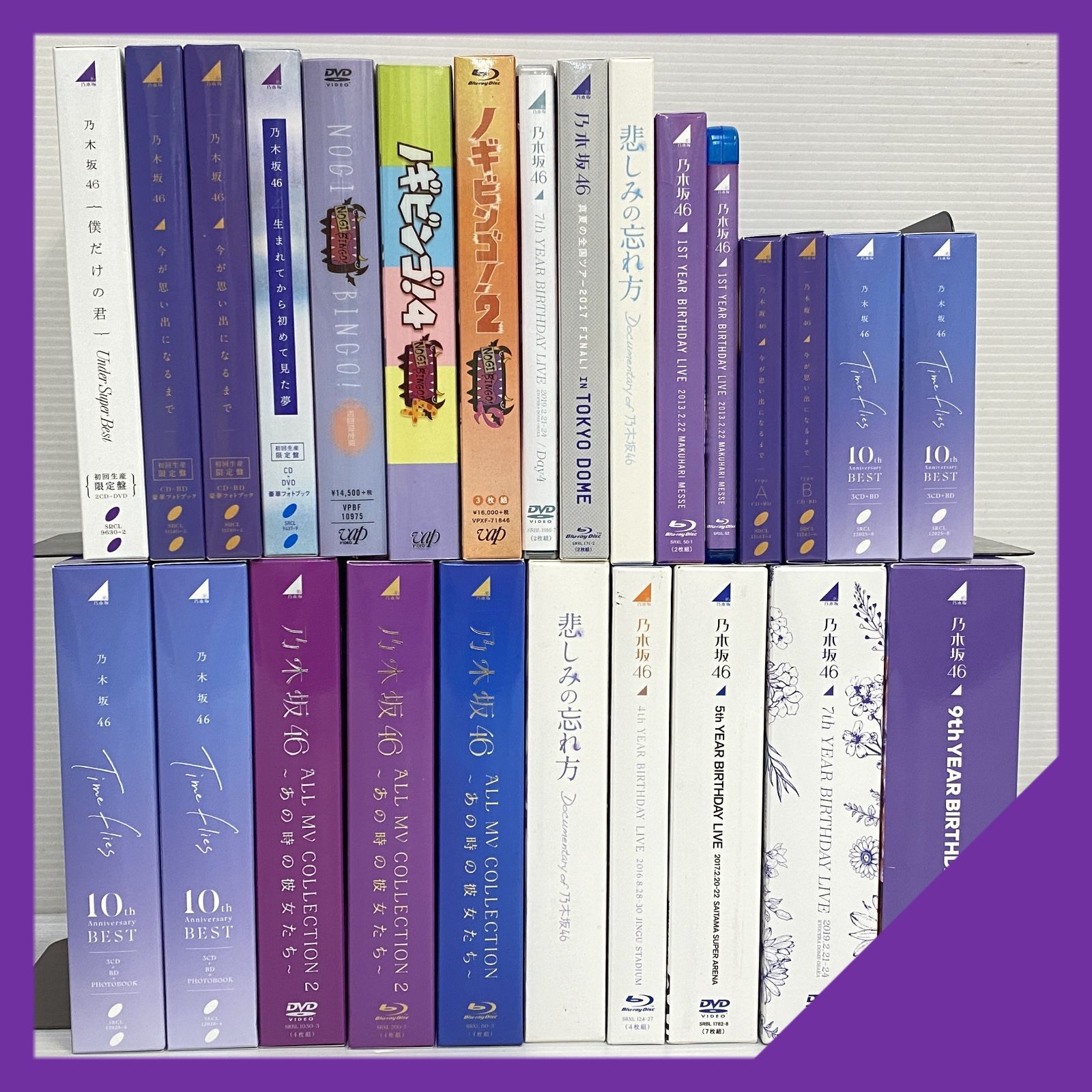 ▲100 乃木坂46 CD DVD Blu-ray まとめ ダブリ有 バラ売り不可 ジャンク品 smmd091306