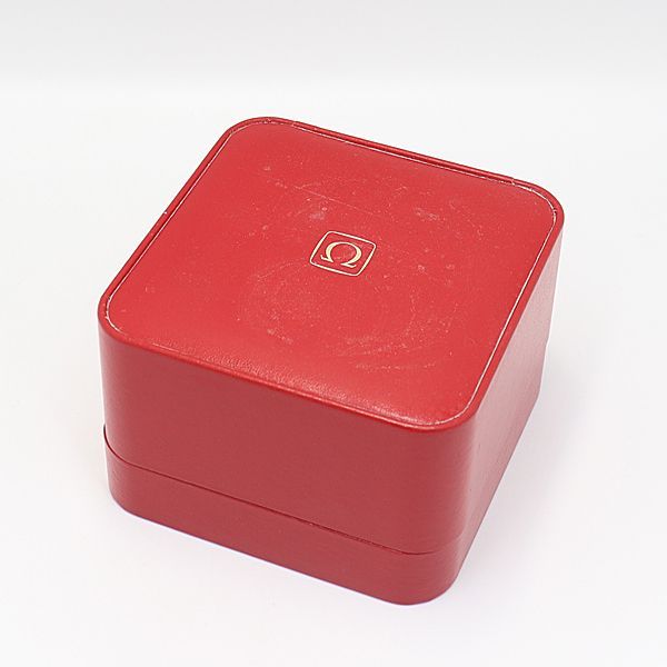 【空箱】OMEGA オメガ 赤 ヴィンテージ 時計用 BOXのみ オメガ 空箱 腕時計用 アンティーク ヴィンテージ 赤/レッド メンズ