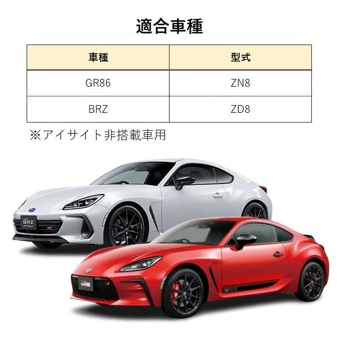 トヨタ/スバル GR86 ZN8 BRZ ZD8 ルームランプ パネル カバー カーボン調 MTアイサイト非装着車用 マニュアル トリム ガーニッシュ  インテリア アクセサリー カスタム パーツ カスタムパーツ 内装パーツ ハチロク - メルカリ