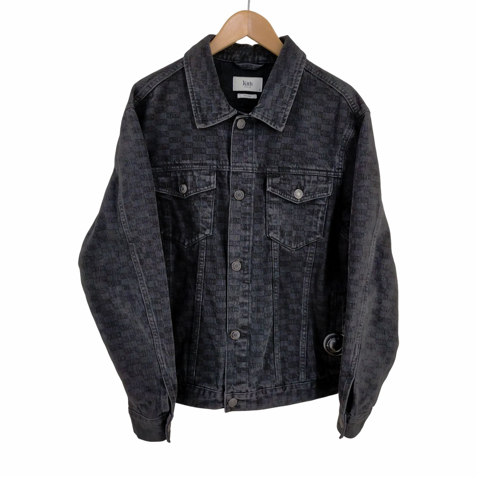 KITH THE LAIGHT デニムジャケット M キス KITH 22AW Classic Logo Monogram Laight Denim Jacket