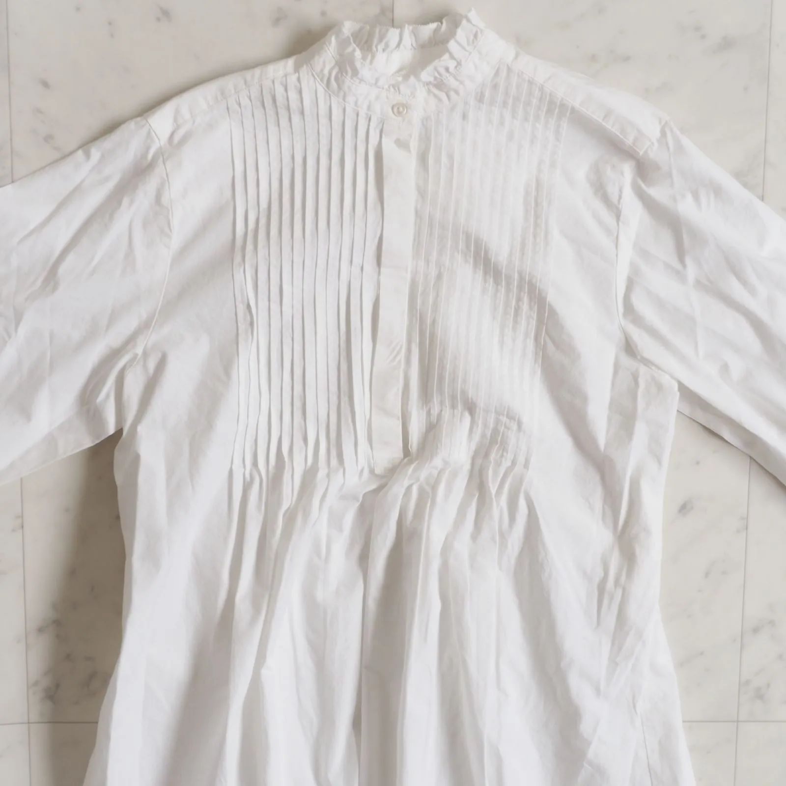 美品UNITED ARROWS フリルチュニックフリーサイズ