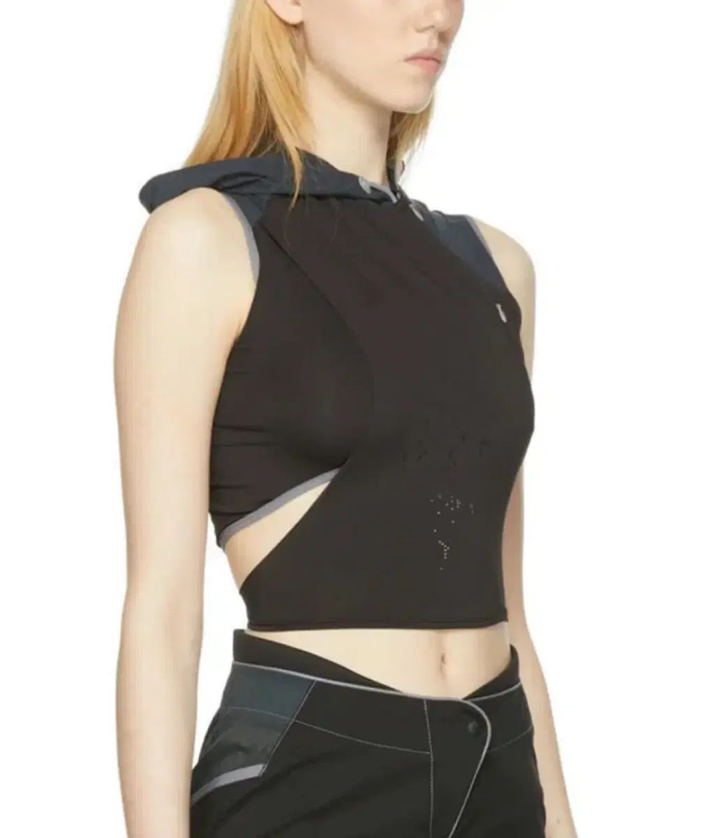 ヒステリックグラマー スカルベリー レースタンクトップ ブラック 黒