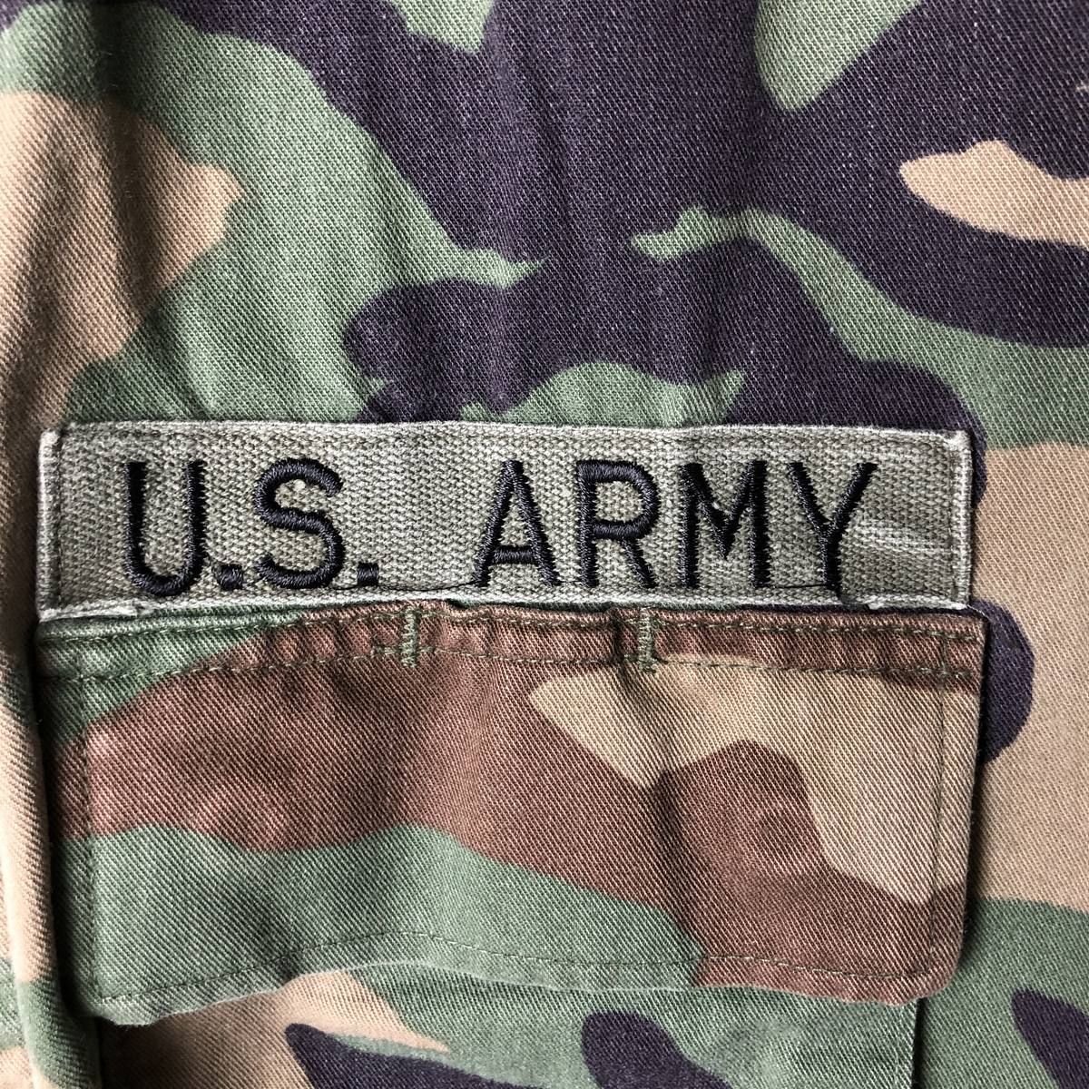 古着 90年代 米軍実品 迷彩柄 ウッドランドカモ B.D.U ミリタリー