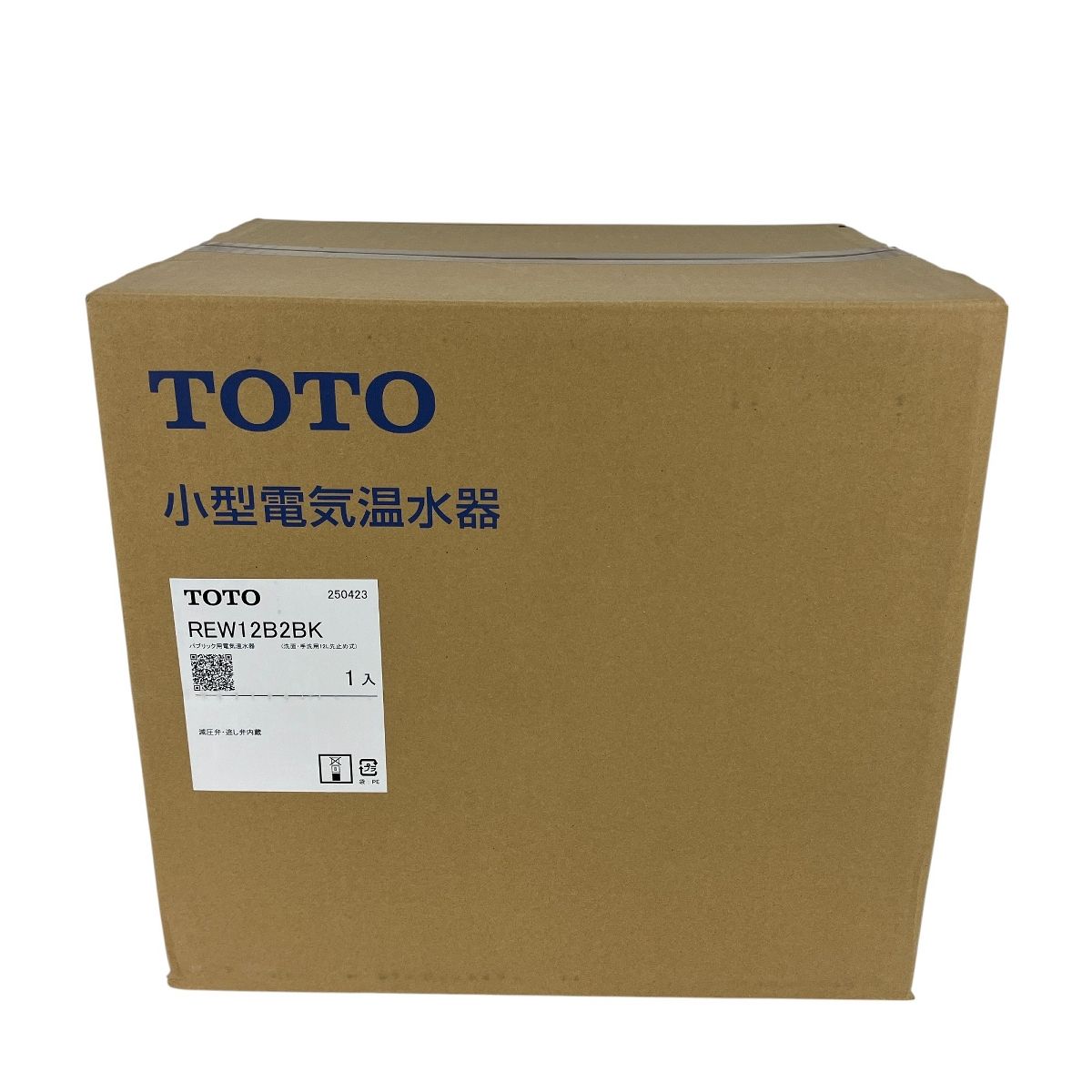 TOTO小型電気温水器12L REW12B2BK 【公式通販】