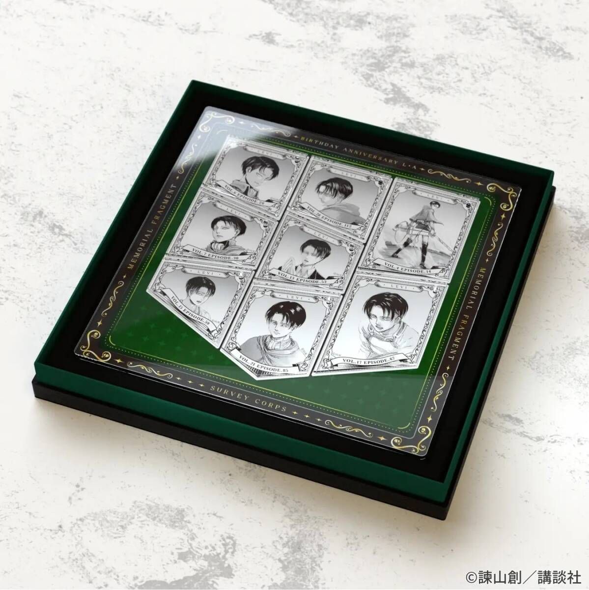 未開封 Anique 進撃の巨人 リヴァイ バースデー記念 MEMORIAL FRAGMENT 