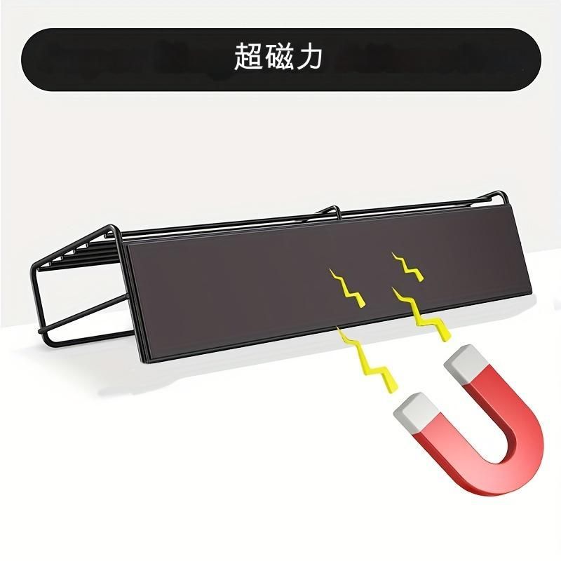 ネジまたは粘着式吊り下げスパイスシェルフラックオーガナイザー キッチンキャビネットドア