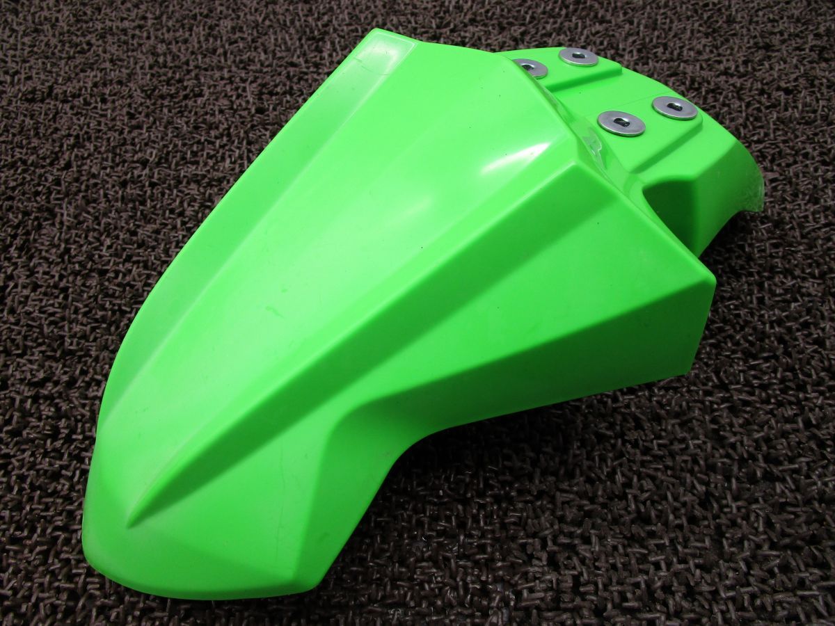 KSR110 フロントフェンダー △Z359！KL110A カワサキ 【 KL110AE