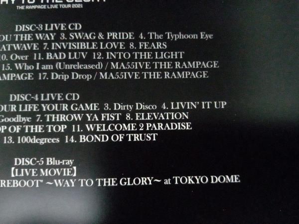 THE RAMPAGE from EXILE TRIBE CD RAY OF LIGHT(3CD+2Blu-ray