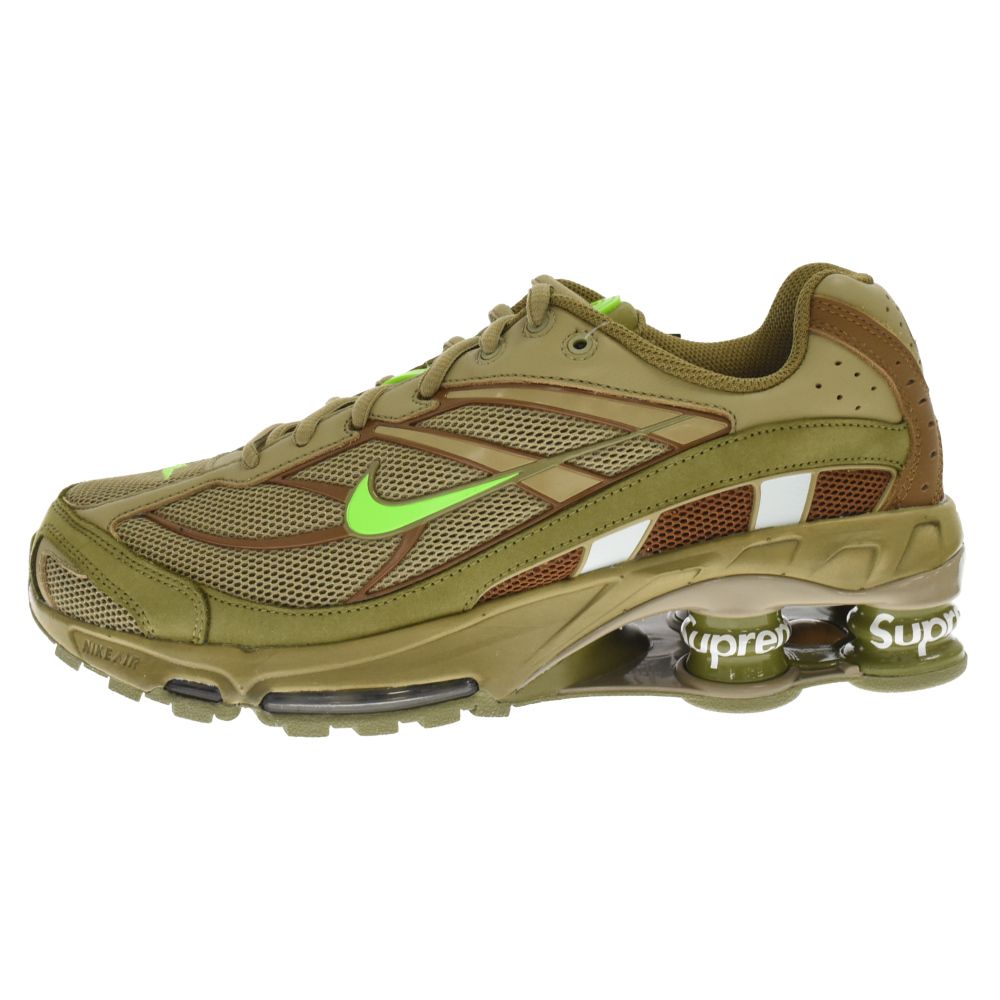 NIKE (ナイキ) 22SS×Supreme Shox Ride 2 Neutral Olive/Electric