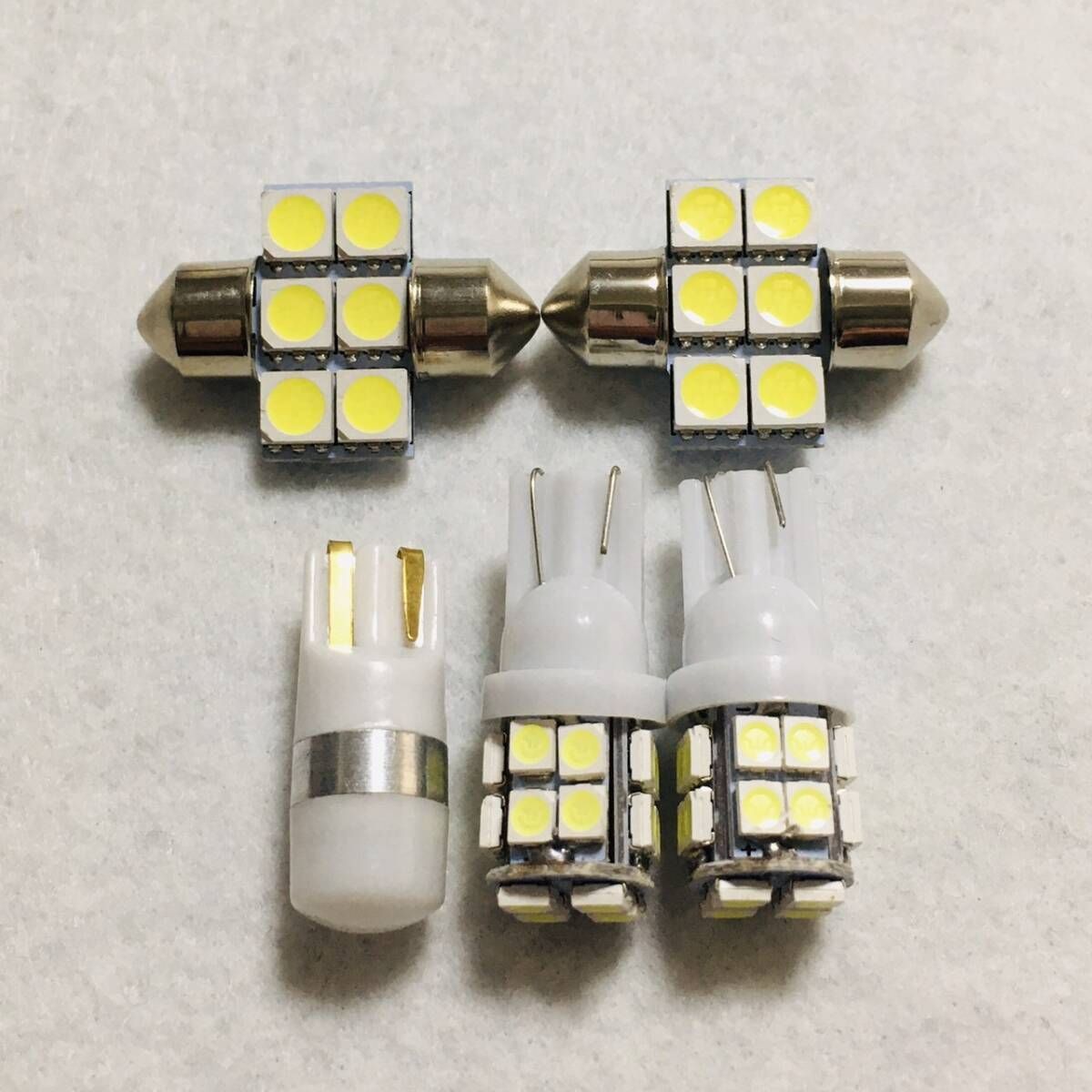 鬼爆光！HM3/4 バモスホビオ ルームランプ ナンバー灯 T10 LED ホワイト ホンダ カー用品