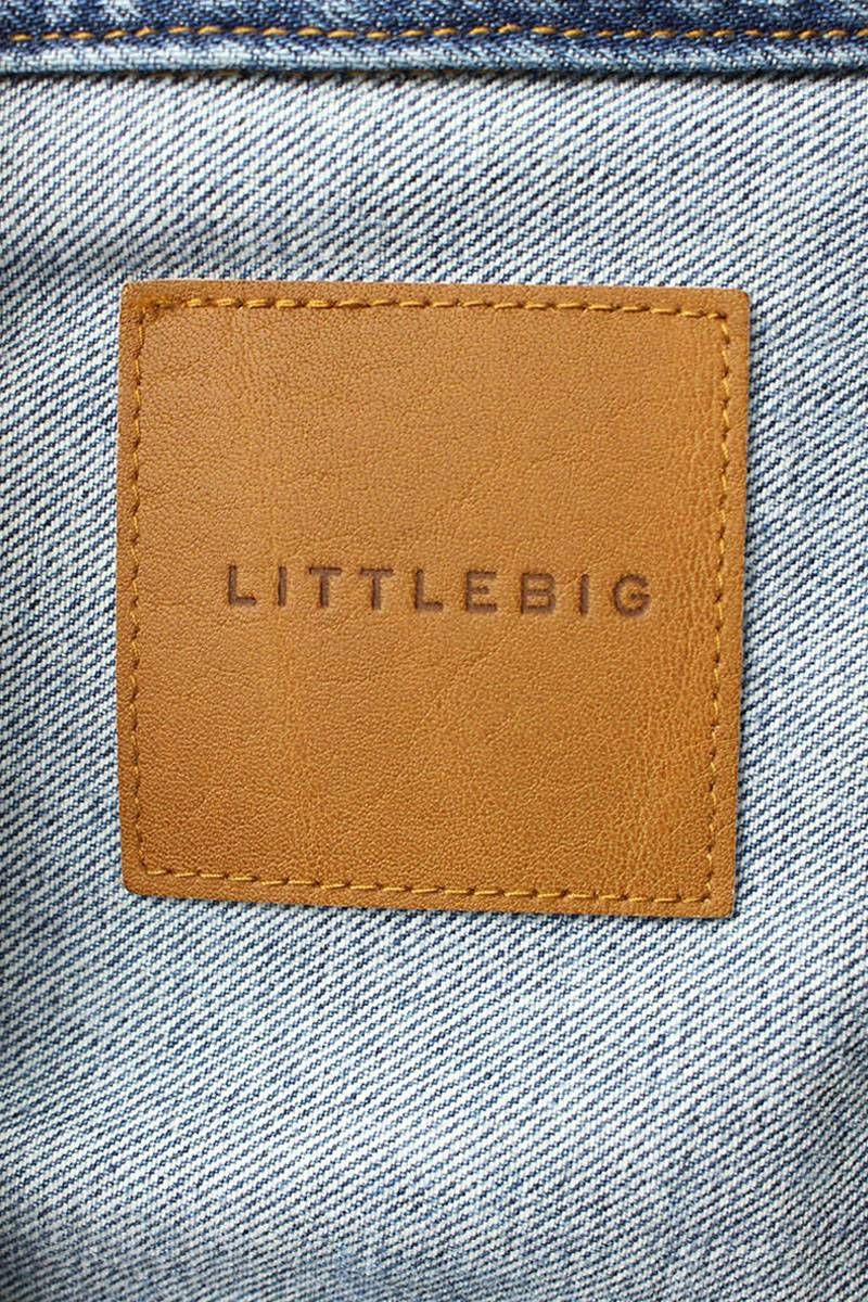 リトルビッグ 23SS Denim Blouson LB231-DN01 製品ウォッシュ加工  