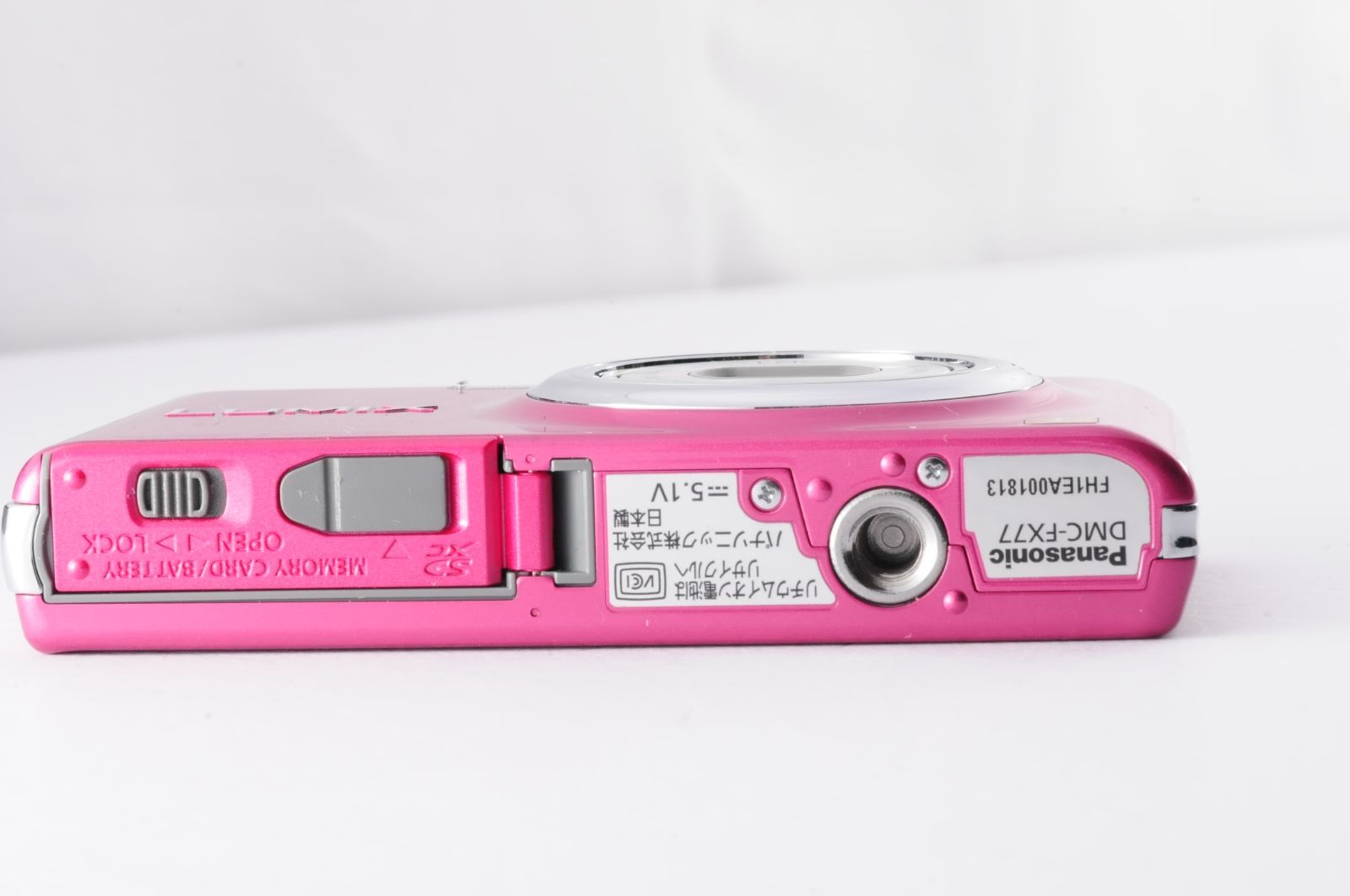 パナソニック Panasonic Lumix Dmc-Fx77 Pink ピンク Panasonic