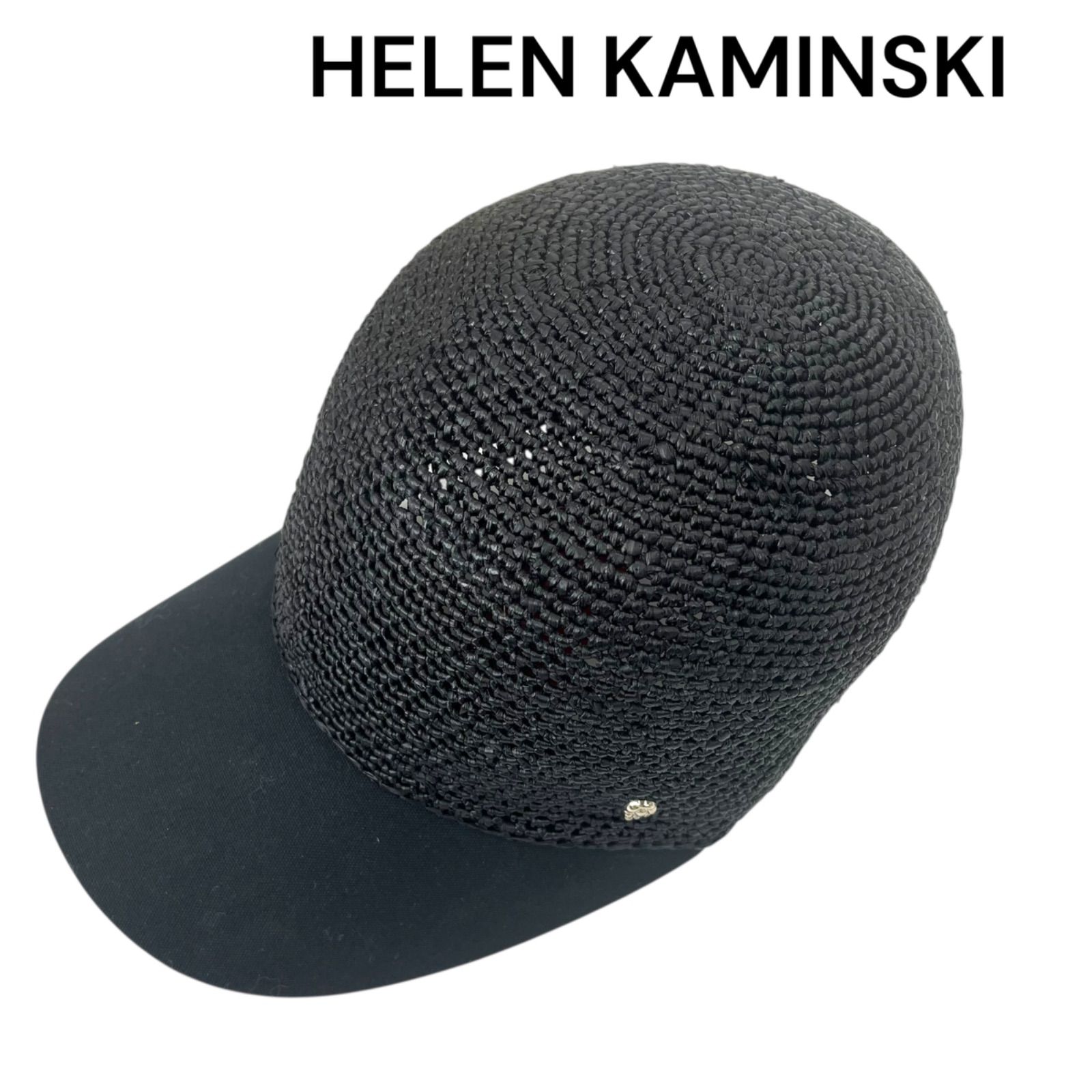 ヘレンカミンスキー HELEN KAMINSKI ラフィアハット vivette ブラック レディース S5S464