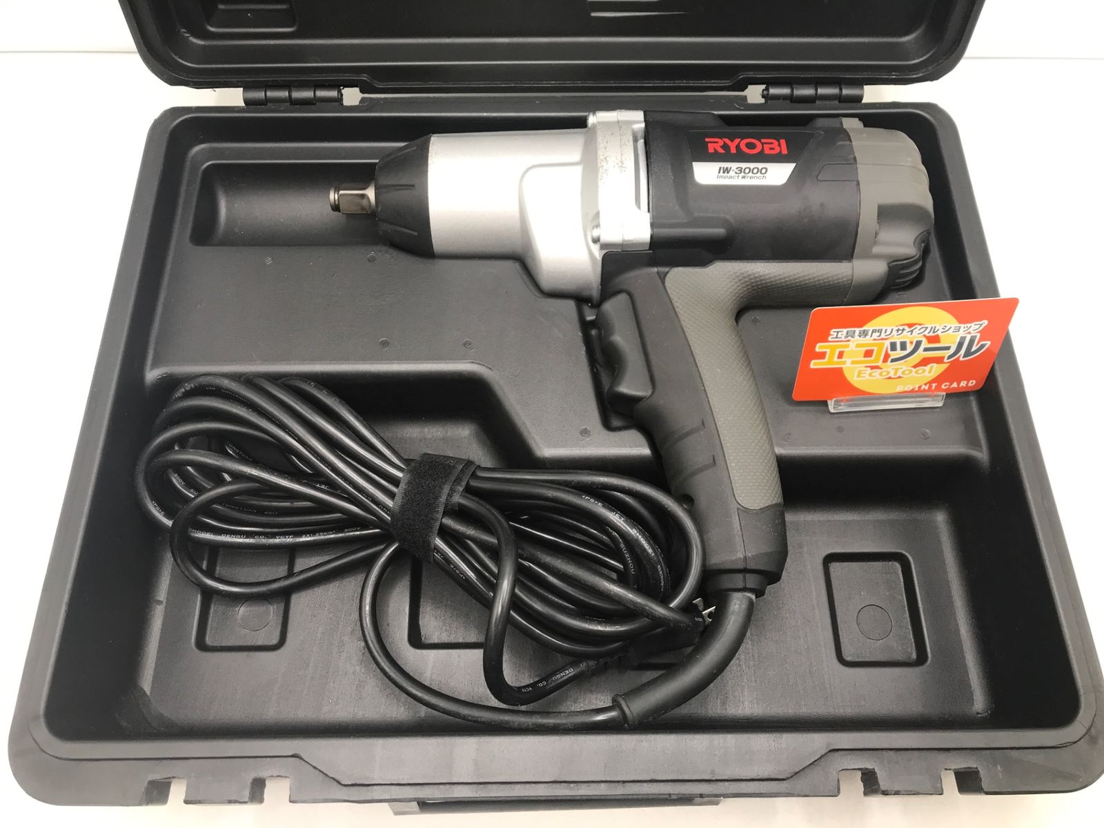 品 RYOBI|リョービ インパクトレンチ 差込口12.7mm IW-3000 IT6O0V82KBFK エコツール岡崎岩津店 M02