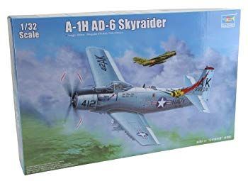 (未使用･未開封品)　トランペッター 1/32 A-1H スカイレーダー 02253 プラモデル vf3p617 中古】(未使用・未開封品) トランペッター 1/32 A-1H スカイ