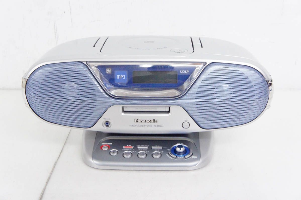 中古】Panasonicパナソニック パーソナルMDシステム CD／MD
