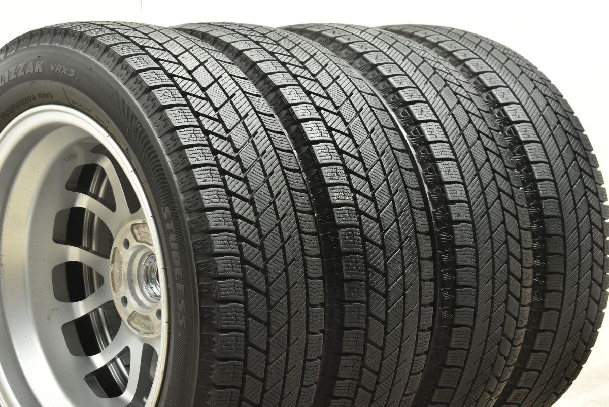 バリ溝】トップラン 15in 4.5J +48 PCD100 ブリヂストン