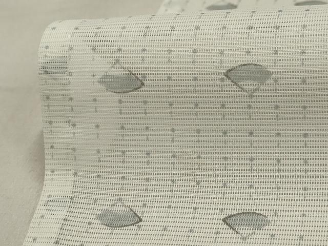 扇面文 洗える着物