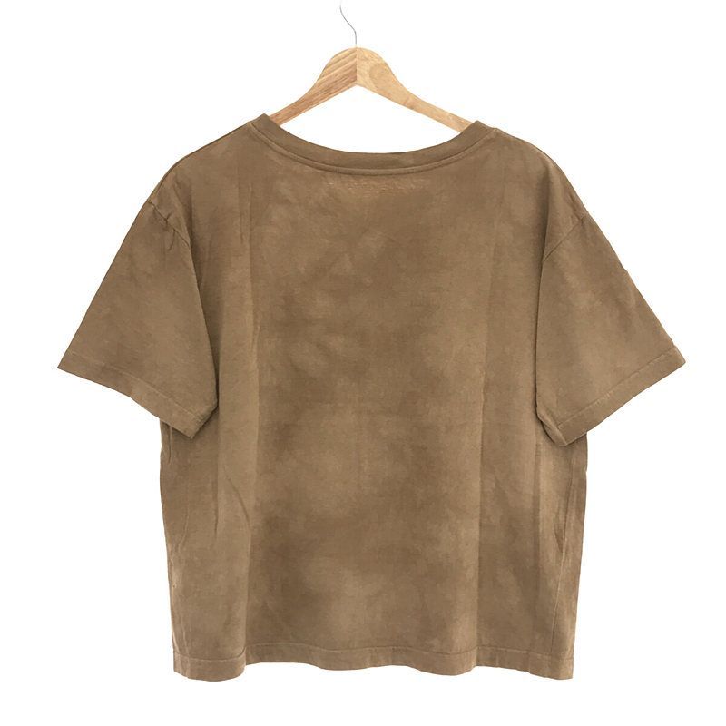 DEUXIEME CLASSE - Deuxieme Classe / ドゥーズィエムクラス | 2023SS | Uneven dyeing Tシャツ | フリー | ブラウン | レディース Deuxieme Classe / ドゥーズィエムクラス | 2023SS | Uneven