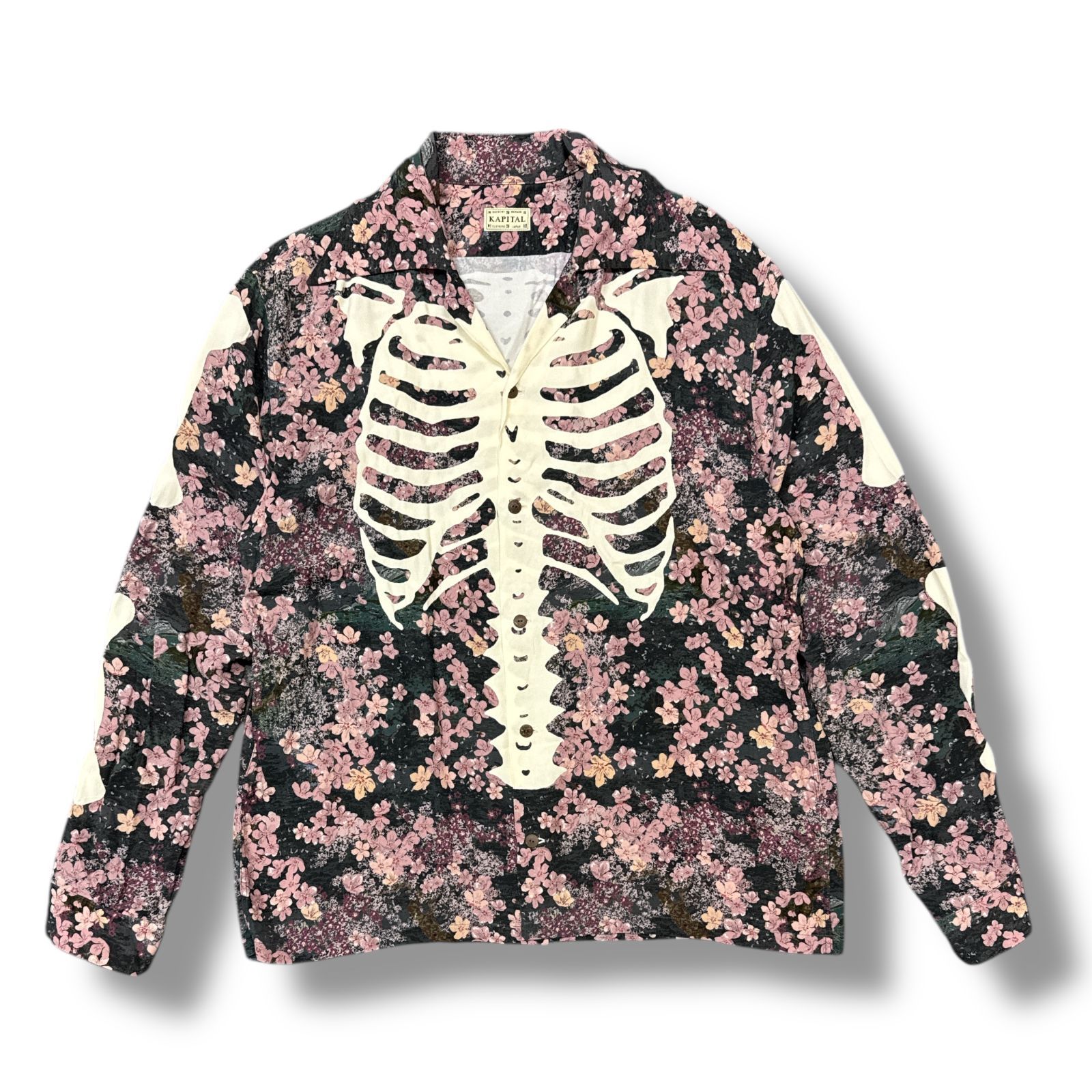 KAPITAL キャピタル ハッピー刺繍 長袖シャツ 2 KAPITAL キャピタル