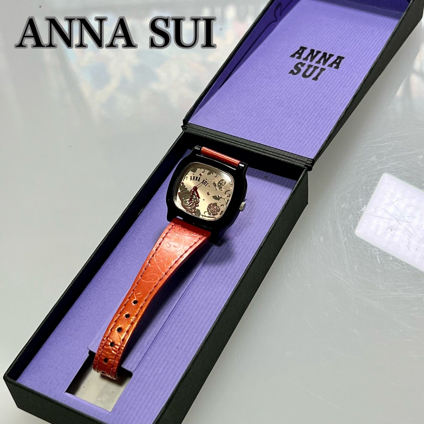 ⭐︎稼働品⭐︎ANNA SUI アナスイ 腕時計 - メルカリ