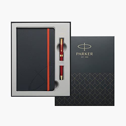 送料無料】レッドGT Style: ノート付きギフトボックスセット PARKER