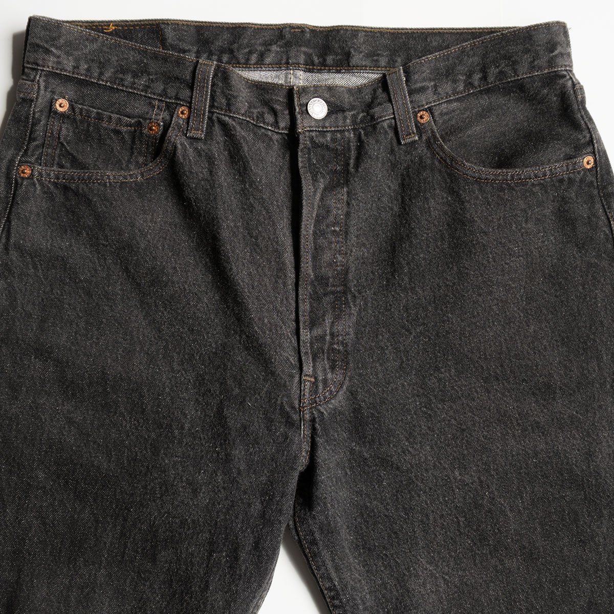 H*Y様 90sリーバイス 501 先染め ブラック USA製 W42 L32 90's Levi's 501 先染めブラックデニムパンツ USA製 W30
