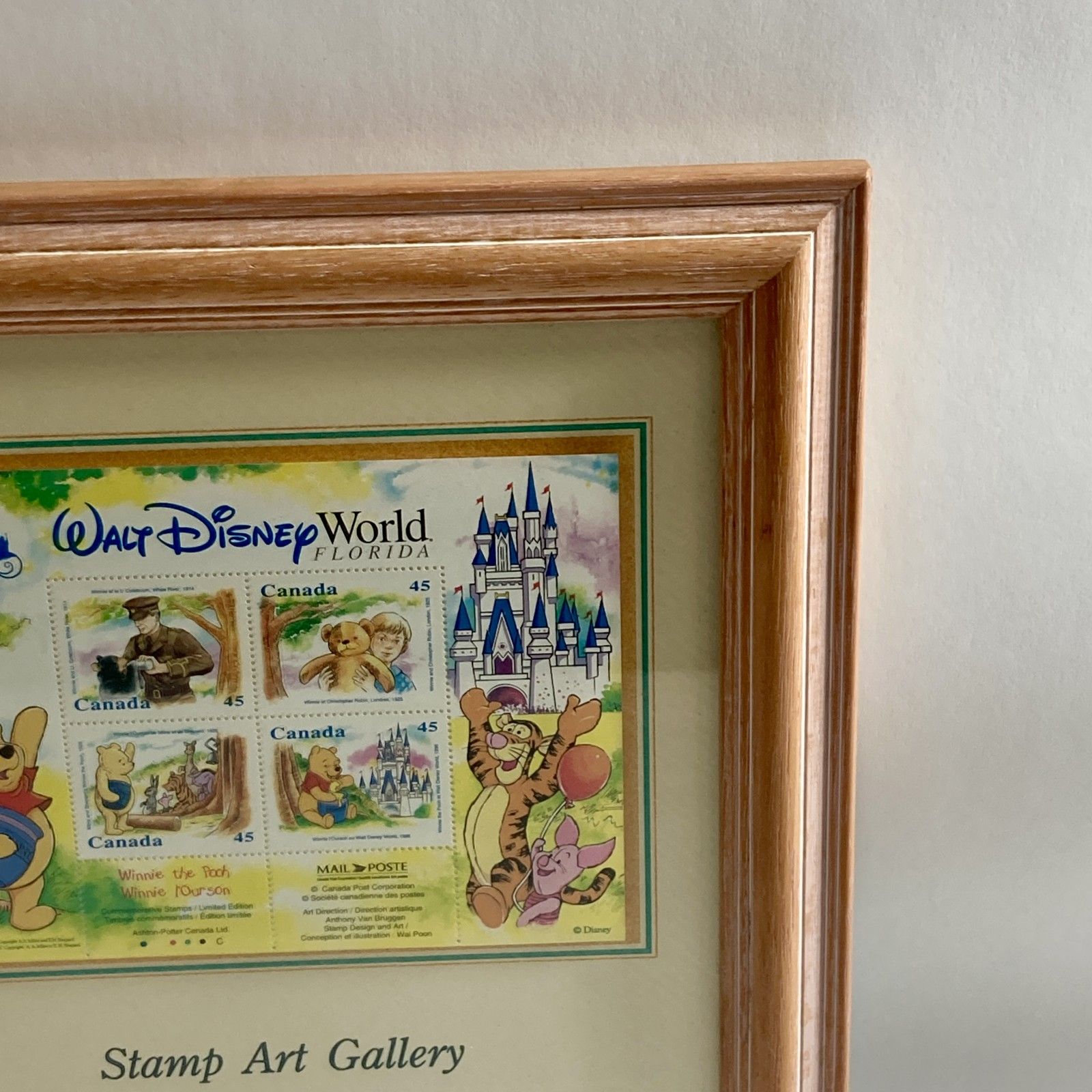 ☆ 希少 くまのプーさん Stamp Art Gallery スタンプアートギャラリー
