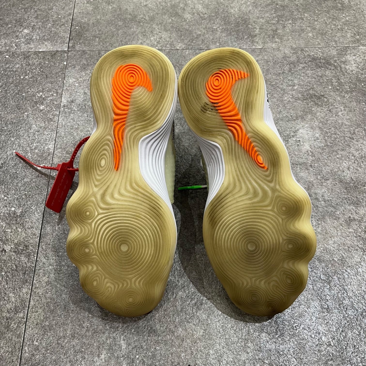 OFF-WHITE × NIKE THE TEN REACT HYPERDUNK 2017 オフホワイト 