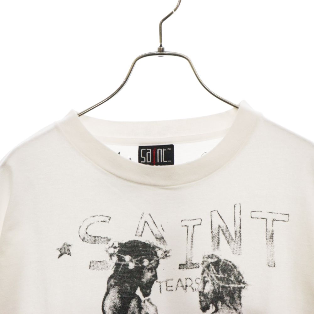 SAINT MICHAEL (セントマイケル) 21SS ×DENIM TEARS SS TEE WHT