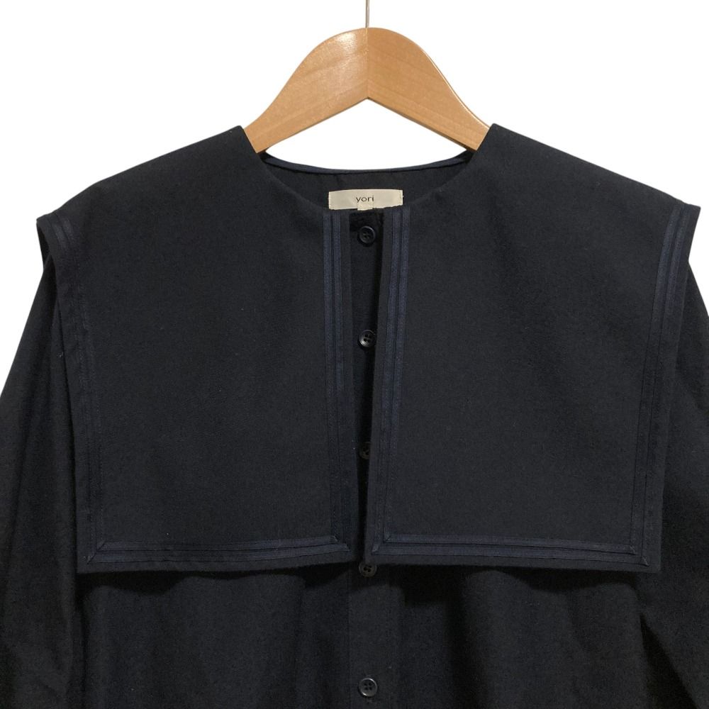 未使用タグ付 yori ヨリ ロング ワンピース 36 ヨリ 0 yori 新品未使用タグ