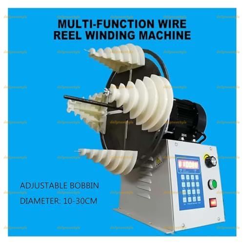 人気推薦 自動コイル巻き機 電動糸紡ぎ車 自動CNCプログラミング巻線機 高トルクモーター巻線機 プログラマブル速度調整巻線機 モーターコイル ギターピックアップ用 650W