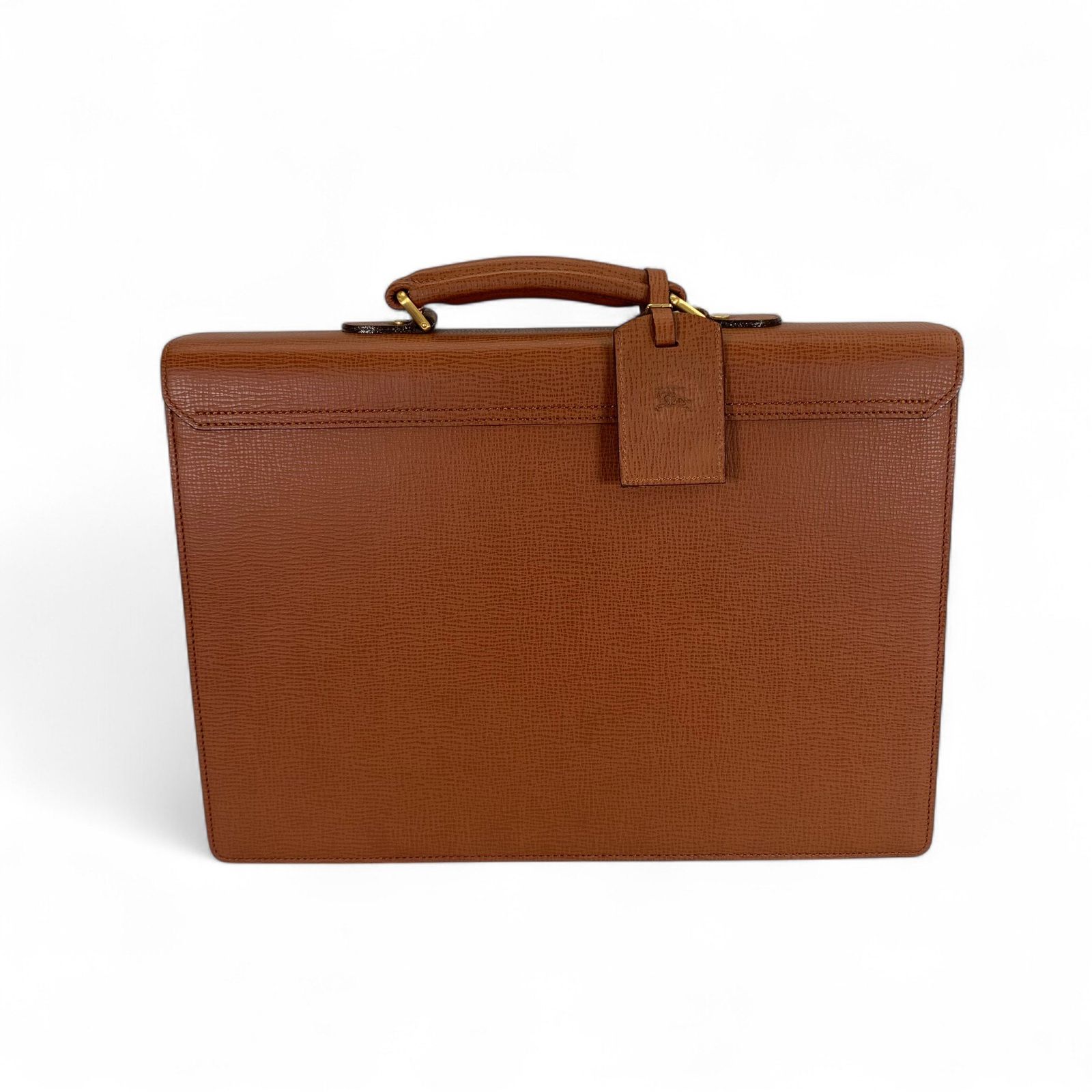 美品！BURBERRY バーバーリー レザー ビジネス バッグ 牛革 美品