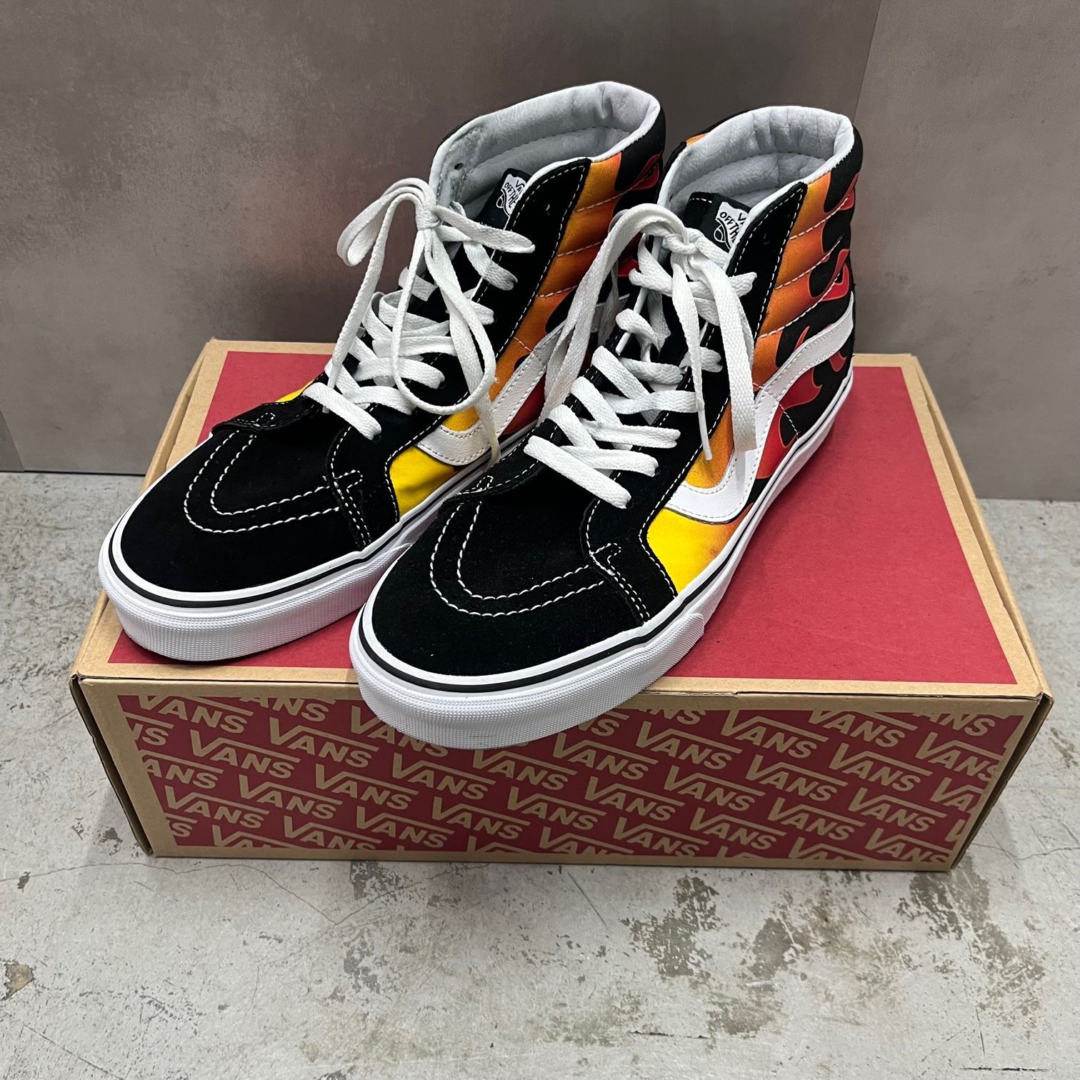 VANS SK8-HI Reissue Flame フレイム スケハイ スニーカー バンズ 27.5 