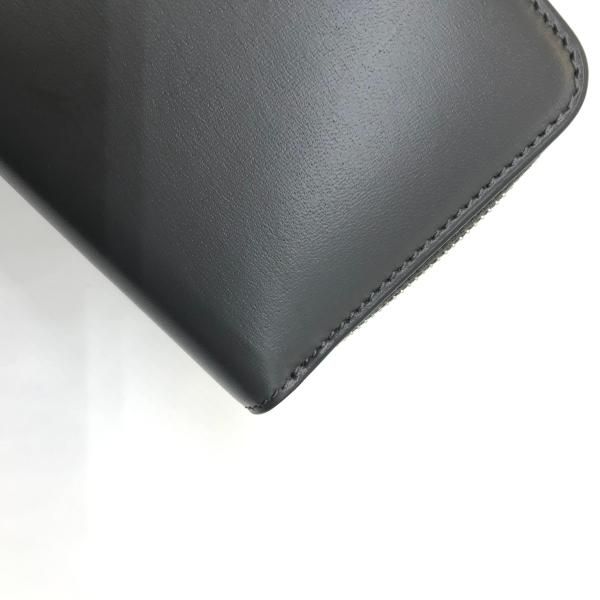 SAINT LAURENT サンローラン レザー ロゴ 二つ折り コンパクト 財布