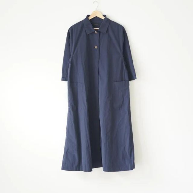 lelill レリル バルマカーンコートOP ネイビー ワンピース ドレス コート