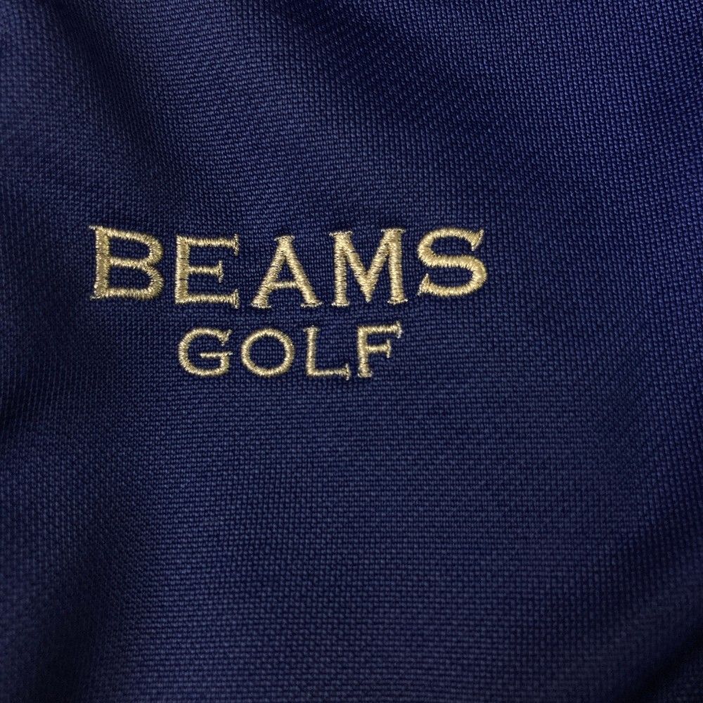 サイズ：L BEAMS GOLF ビームスゴルフ ; ジップジャケット 総柄 ネイビー系 [240101474925] ゴルフウェア レディース ストスト BEAMS GOLF ビームスゴルフ ; ジップジャケット 総柄 ネイビー系