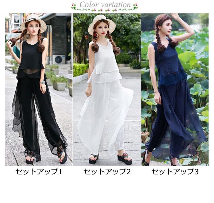 春夏セットアップ セットアップ レディース カジュアル 夏