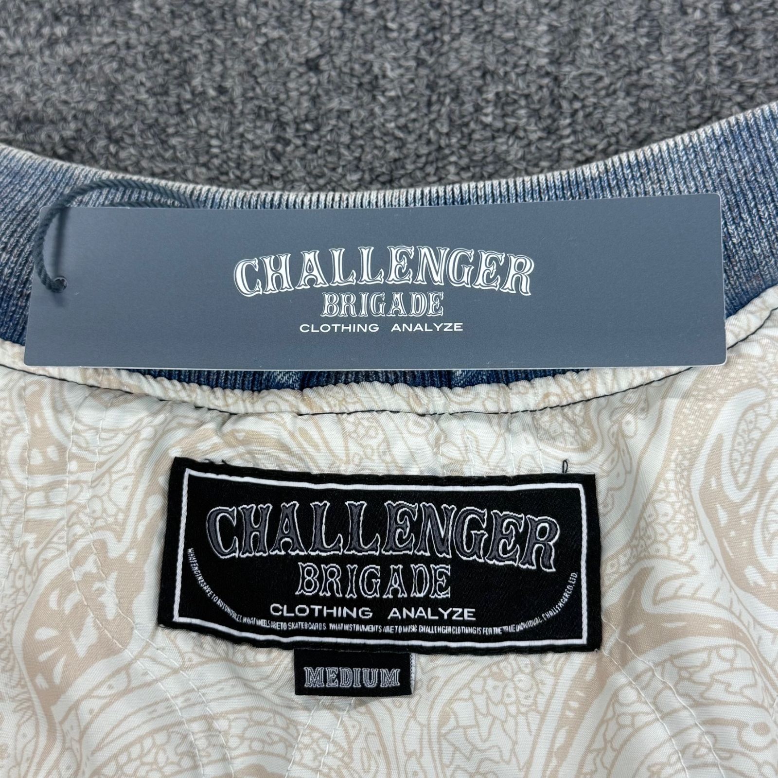 参考上代56100円 未使用品 CHALLENGER 24AW WASHED DERBY JACKET 