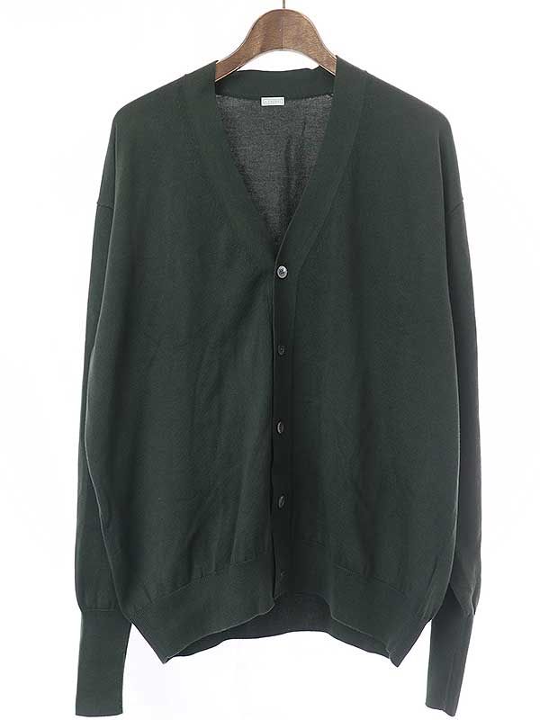 A.PRESSE ア プレッセ 22SS Cotton Knit Cardigan コットン