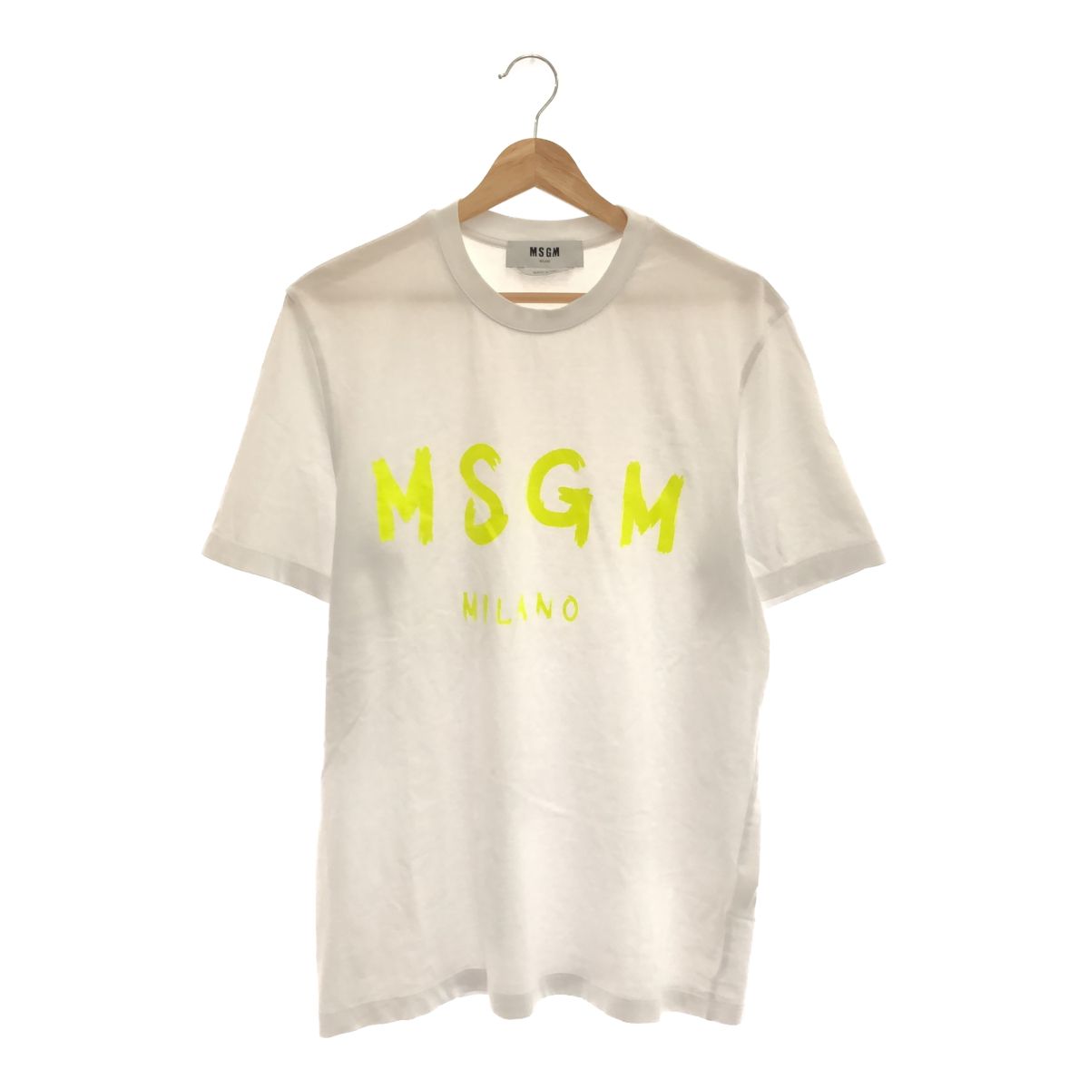MSGM 半袖 Tシャツ 3240MM510F Sサイズ - Tシャツ/カットソー(半袖/袖なし)