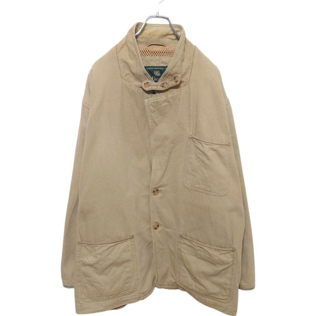 ORVIS】レザーエルボーパッチ フィッシングテーラードジャケットA-3148