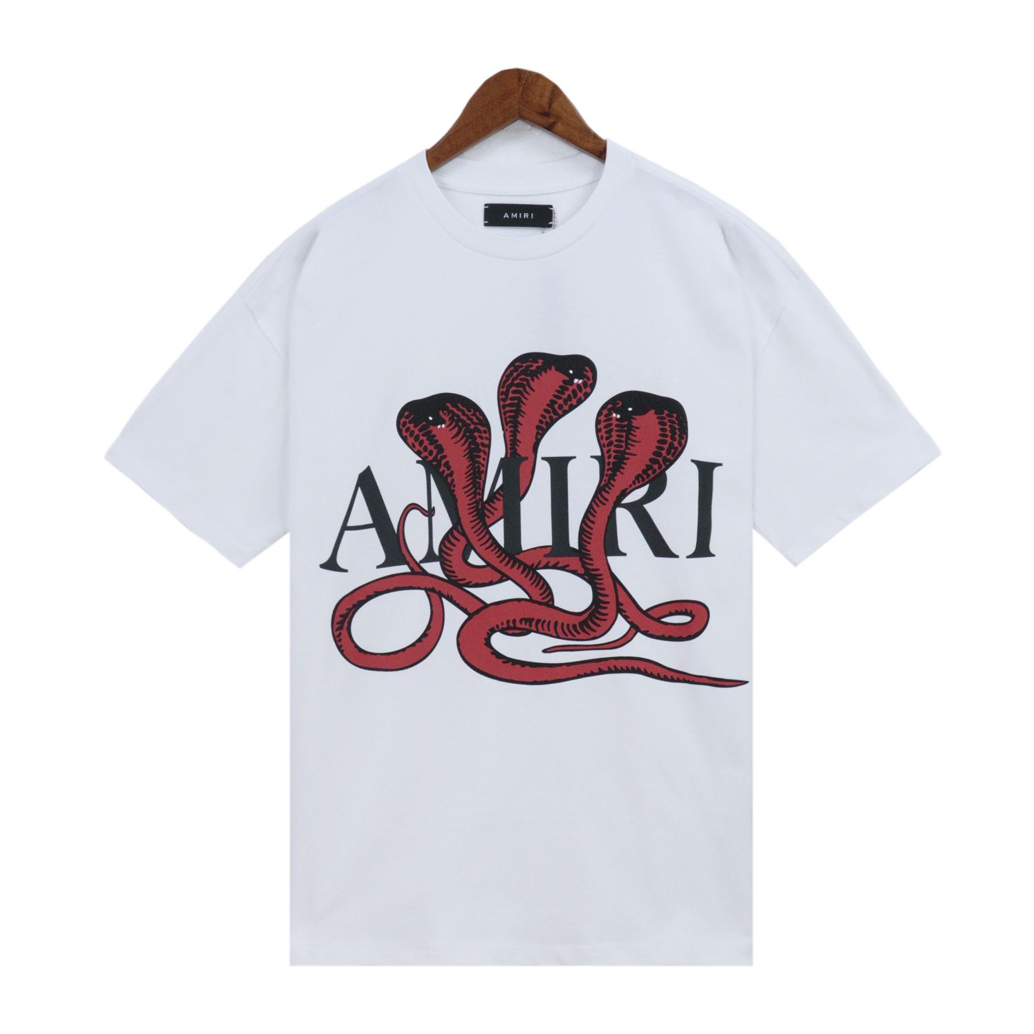 カジュアルを極める１着☆AMIRI☆アミリ☆Snakeロゴ コットンTシャツ 2カラー ユニセックス - メルカリ