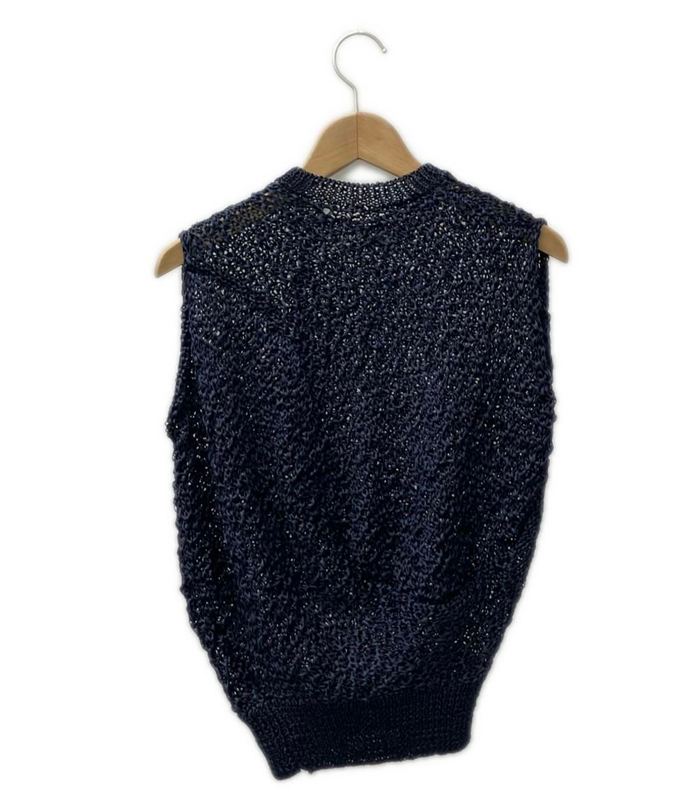 美品 コムデギャルソン ニットベスト レディース COMME des GARCONS