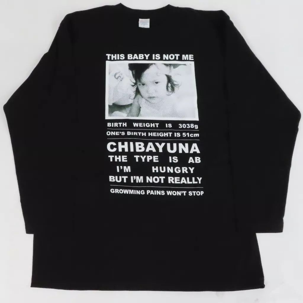 欲しいの 中古】Tシャツ チバゆな(きゅるりんってしてみて) ロングTシャツ アイドル