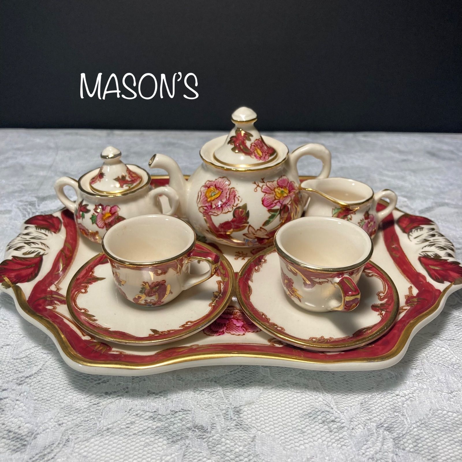 限定品低価【未使用】メイソンズ Afternoon Tea ティーポット コーヒー・ティーカップ