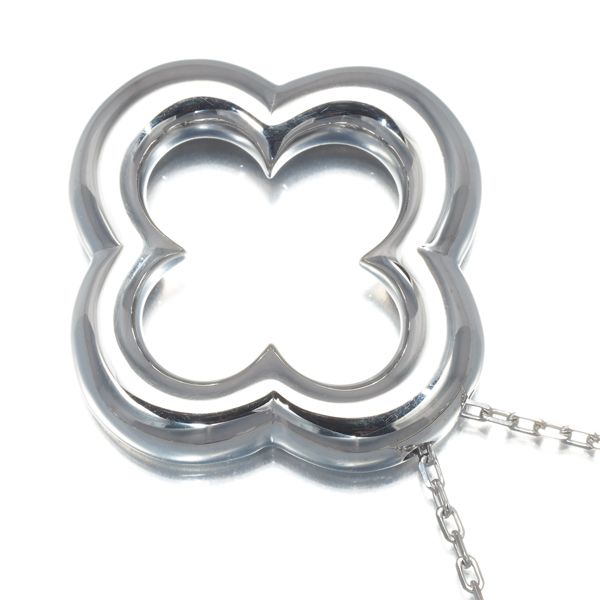 ヴァンクリーフ&アーペル ネックレス ビザンチンアルハンブラ K18WG 未  